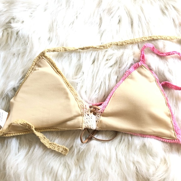 New! Beauty & The Beach • Boho Crochet Bikini - Picture 6 of 6